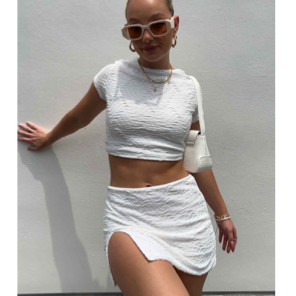 Princess Polly Kian Set White Lower Impact - US 4 / White